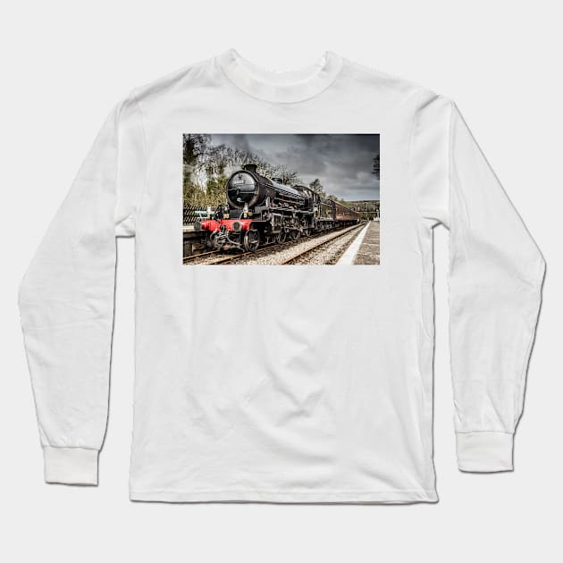 K1 62005 at Grosmont Long Sleeve T-Shirt by davehudspeth